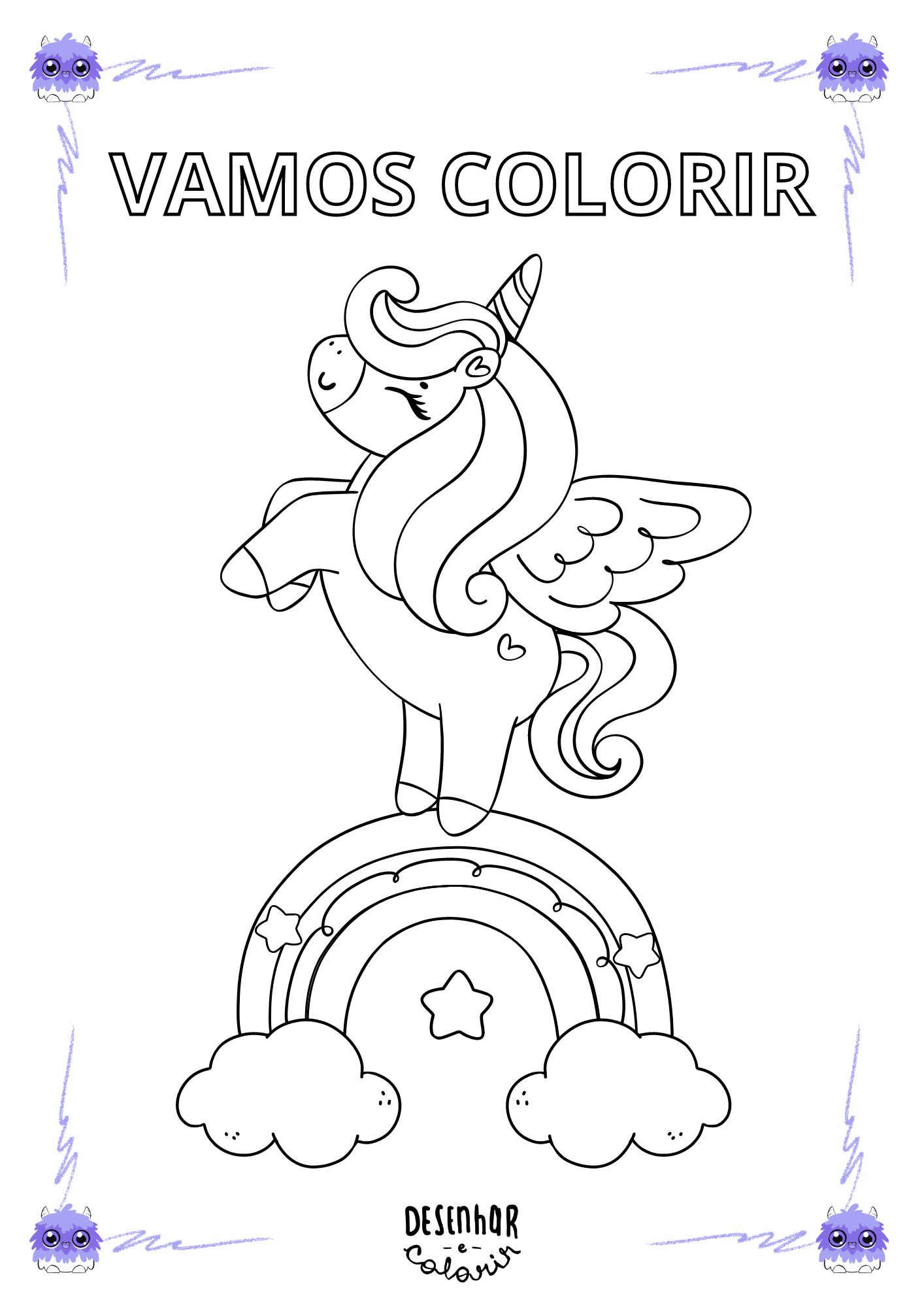 Unicórnio do arco-íris