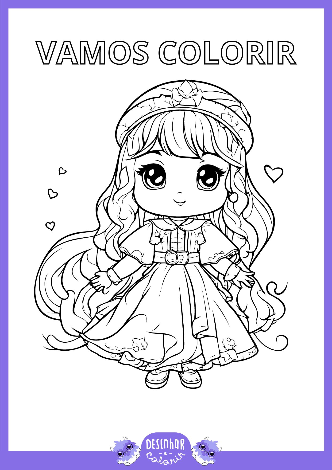 desenhos de animes para colorir