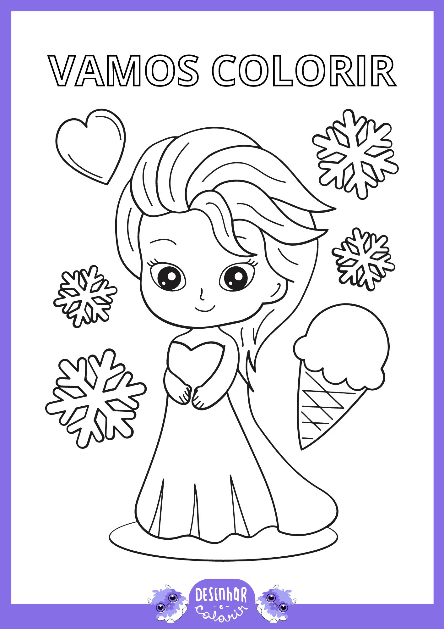 personagens Disney para colorir