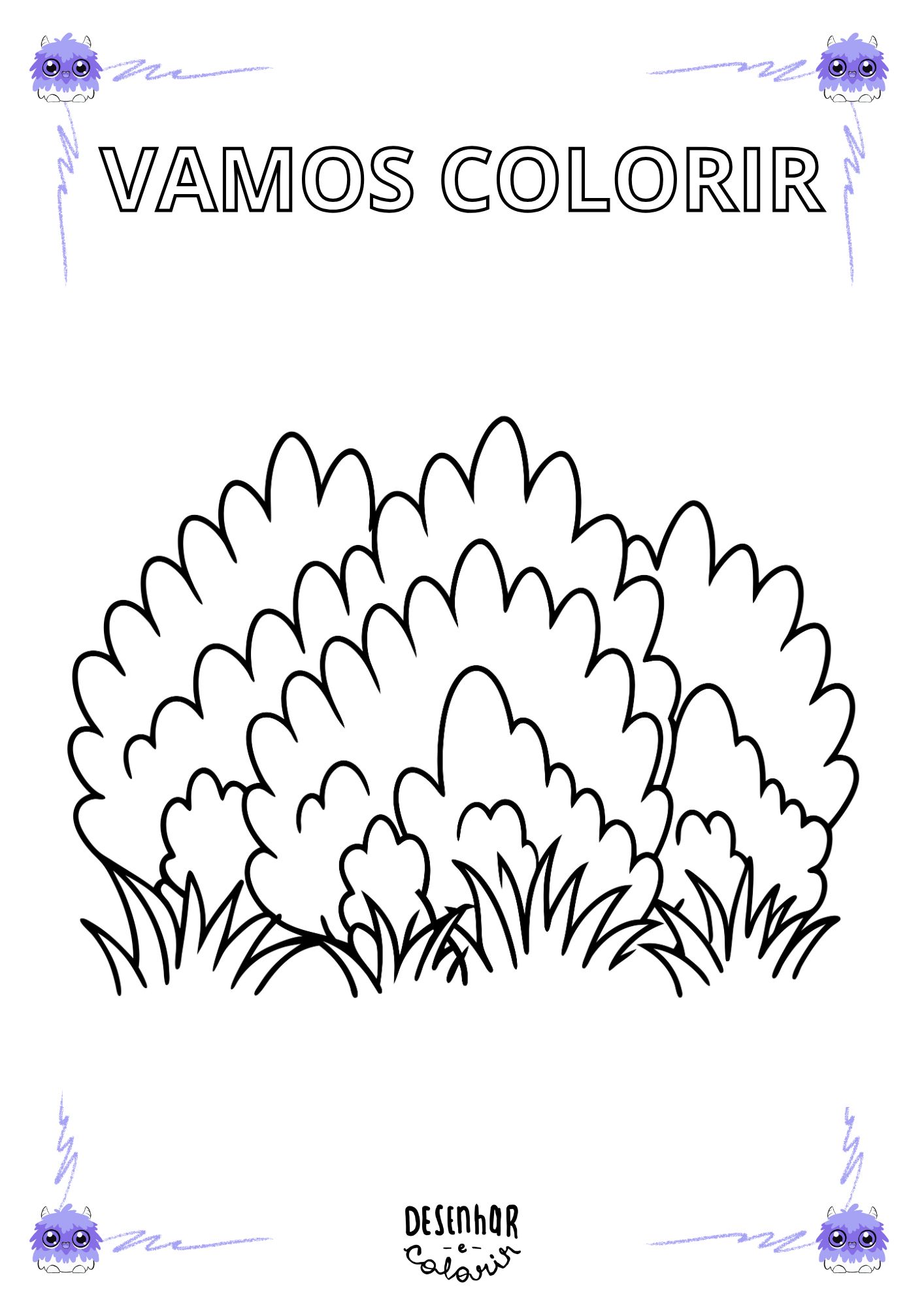 Desenhos de Grama